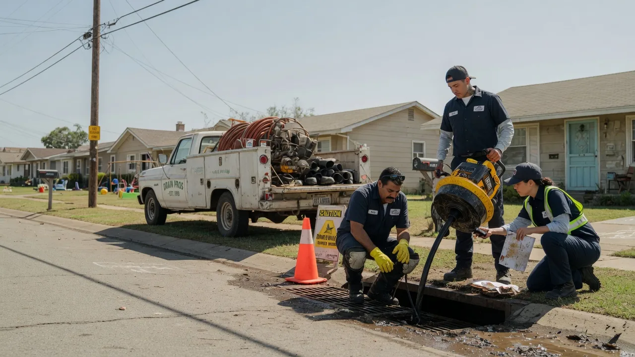 Drain Cleaning in Crystal City, TX near me